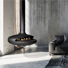 The fireplace looks light and floating in the air which. Suspended Fireplace Modern Eco Bioethanol Fires Naked Flame Nz