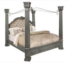 Save on home furniture for all rooms in your home. Grand Isle King Upholstered Canopy Bed