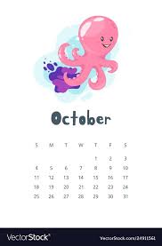 2020 Calendar Page Vector Image On Vectorstock In 2020 Calendar Pages Diy Calendar Calendar