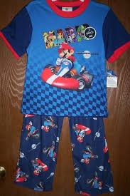 Mario Kart Wii Pajamas Boy S Size 10 New 3 Piece Shirt Pants Shorts Pjs Set Nwt Mariokartpajamas Mariowiipajamas Mariok Boys Pajamas Pajamas Toy Story Shirt