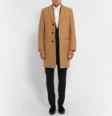 Paul smith navy 2 tone pea coat £450 size 40/50 large mr porter hackett wool. Pin On Camel Coat