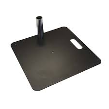 Curtain Call Pipe And Drape 450 X 450mm Black Base Plate Requires Spigot Prolight Concepts
