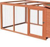 Amazon.com: Pawhut Deluxe, gallinero de madera con corral ...