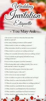 Wedding Invitation Etiquette You Can Not Miss By Elegant Wedding Invites Elegantweddinginvites Com Blog Wedding Invitation Etiquette Wedding Invitation Etiquette Words Invitation Etiquette