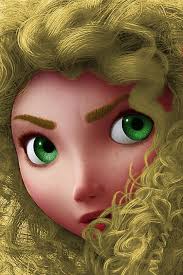 Merida Blonde Eyebrows Green Eyes By Halle Doyle Green Eyes Drawings Princess Zelda
