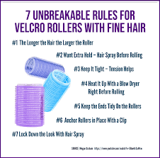 Once you have the four bigger rollers in place on the top of your head, do much the same using medium ones on the side. 13 Tips For How To Use Velcro Rollers On Fine Hair