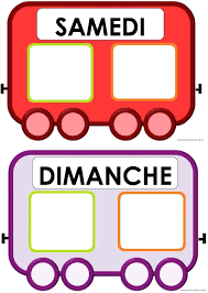 La Semaine Cahier De Maternelle Cours De Maternelle Semainier Enfant