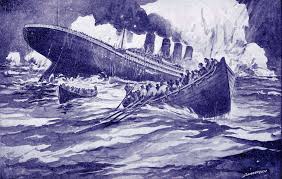 the titanic sank fast and these are