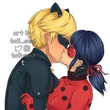 The World Doesn T Have Enough Ladynoir Kisses So I Made One Miraculous Ladybug And Cat Noir Cat Noir And Ladybug Ladynoir Kiss Miraculous Ladybug And Cat Noir