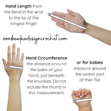 To get the most precise. Hand Size Chart For Mittens Oombawka Design Crochet