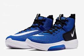 nike zoom rize tb mens basketball shoes blue mesh snea