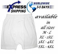 100% Egyptian Cotton Short Mens Men Underwear Boxer Brief White Comfort  Clothing | eBay