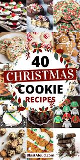 40 Tasty And Fun Christmas Cookies Recipes You Have To Make Cookies Recipes Christmas Christmas Baking Cookies Best Christmas Cookies