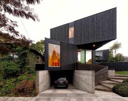 We are the only nationwide builder of custom modular homes in the country. Modern Prefabricated House With A Blackened Cedar Facade In Oregon