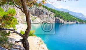 Riwiera makarska śmiało może konkurować z lazurowym wybrzeżem. Erstaunlicher Strand In Der Makarska Riviera Dalmatien Kroatien Fototapete Fototapeten Croat Tour Tourismus Die Landschaft Myloview De
