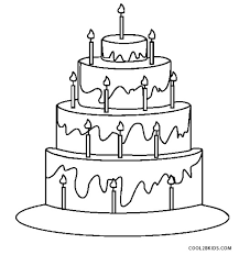 Beyond that, while your cake is still cooling it will be less structurally sound. Free Printable Birthday Cake Coloring Pages For Kids