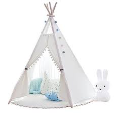 Little Dove Indianerzelt Tipi Zelt Spielhaus Spielzelt Kinderzelt Baumwolle Mit Matratze In 2020 Kinder Zelte Tipi Zelt Zelt Kinderzimmer