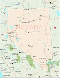 Nevada Map Http Travelsfinders Com Nevada Map 2 Html Nevada Map Lakeview Oregon Nevada
