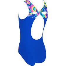Wiggle Co Nz Zoggs Girls Ocean Play Infinity Back Swimsuit One Piece Swimsuits Swimsuits Zoggs One Piece Swimsuit