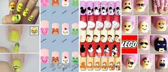 6 nail art pour enfants tutoriel facile coloriage mickey nimble speedster