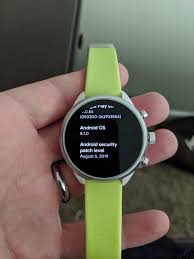 The update is being released to owners of the fossil sport smartwatch, and took. Fossil Sport Just Got System Update To August Security Patch Wearos