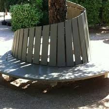 It can easily enclose trees and form a spacious seating area for you, your family or friends. 17 Wonderful Benches Around The Tree For Memorable Moments The Art In Life Outdoor Garden Bench Tree Bench Bench Around Trees