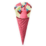 What flavour is Mermaid Cornetto?