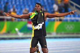From his record time of 9.58 s for the 100 m sprint, usain bolt's average ground speed equates to 37.58 km/h (23.35 mph). Usain Bolt Says Fatherhood Harder Than Breaking A World Record