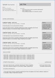 ► 12 free one page resume templates download. Free Printable Curriculum Vitae Template Word Templateral