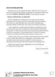 Larutan Elektrolit Dan Non Elektrolit