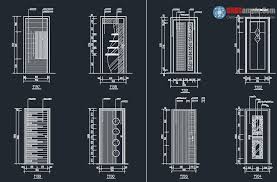 Door Detail Block Autocad Dwg 2 Cadsample Com Autocad Door Detail Hotel Floor Plan