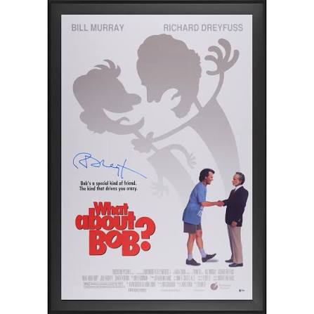 Richard Dreyfuss What About Bob? Autographed Fanatics Authentic Framed 30"  x 40" Movie Poster - BAS