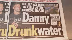 Latest football news from around the world, with features and interviews with the biggest stars of the english premier league, spanish la liga, german bundesliga and italian serie a. This Was On A Newspaper Article About Football Soccer Player Danny Drinkwater Getting Arrested Due To Drink Driving I Don T Think This Counts As An Arrest Because I Really Don T Know Who Made