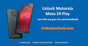 Carrier) and international sim unlocks (i.e., phones that will swap in an international sim card). How To Unlock Motorola Moto Z4 Play Easily Codes2unlock Blog