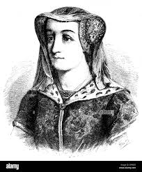 Countess of hainaut or jacqueline of w Black and White Stock Photos &  Images