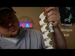 3D Printed 12 Gauge Shotgun Belt