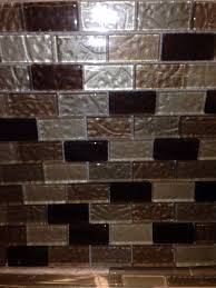 home depot glass tile backsplash
