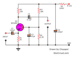 Making the amplifier, making the transformer, making the sound box, circuit diagram, amplifier diagram, transistor diagram, transistor circuit diagram, how to make the circuit. Low Impedance Input Preamplifier Microphone Speaker Circuit Eleccircuit Com