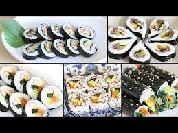 How To Make Gimbap Kimbap 6 Authentic Variations 4 Crazy Fusion Variations Youtube Gimbap Recipe Gimbap Kimbap