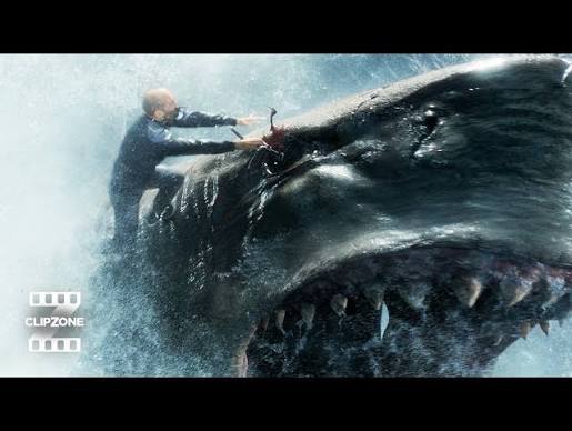 The Meg | Epic Jason Statham & Shark Fight | ClipZone: High Octane Hits -  YouTube