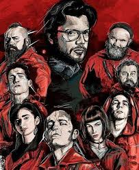 Is la casa de papel (2017) known by a different name in canada in french? Wallpaper La Casa De Papel Facebook