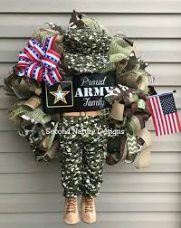 Only 1 Deco Mesh Army Wreath Army Soldier Wreath Army Army Wreath Military Wreath Military Crafts