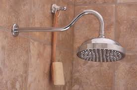 If you have gone to the trouble of adding a retro shower head to your vintage styled tub, the last thing you want to do is to lower its decorative value with an ordinary curtain. Antique Style Showerheads For Clawfoot Tubs With Shower Enclosures Shower Heads Clawfoot Tub Shower Rainfall Shower Head