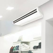 Installation under ceiling air conditioner is not a very difficult thing to do but we need the skill person to install it. Tesla Ceiling Suspended 2 Ton Air Conditioner