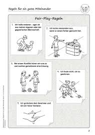 Regelsammlung Regeln Fur Ein Gutes Miteinander Sport 1 Bis 4 Klasse School Gadget Exercise For Kids Sports