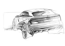 Hier finden sie ihr neues auto zum günstigen preis und können das fahrzeugangebot leicht und schnell mit dem r8 wagte audi den einstieg ins segment der supersportwagen. New Audi Q8 Sport Concept Is A 469hp Suv Heading Our Way Fast Carscoops Car Design Sketch Car Design Car Sketch
