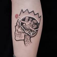 Neue tattoos body art tattoos tattoo drawings small tattoos tatoos tattoo sketches serotonin tattoo chemistry tattoo chemistry drawing. The Simpsons 200 The Best Tattoos Ever Inkppl