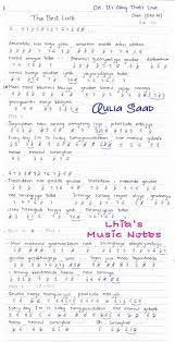 Not Angka Chen Exo The Best Luck Ost It S Okay That S Love Not Angka Lagu Ost K Drama In 2021 Lirik Lagu Lagu Not Musik