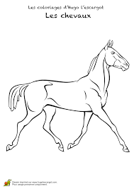 page 28 sur 30 hugolescargot com coloriage cheval tete de dessin facile