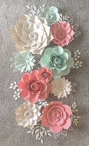 Dyi crepe paper and fresh flower centerpieces. Diy Paper Flower Wedding Decor Set 1 Party Decor Paper Flower Templates Svg Leaf Patern Baby Shower Decor Paper Petals Outdoor Gardening Home Living